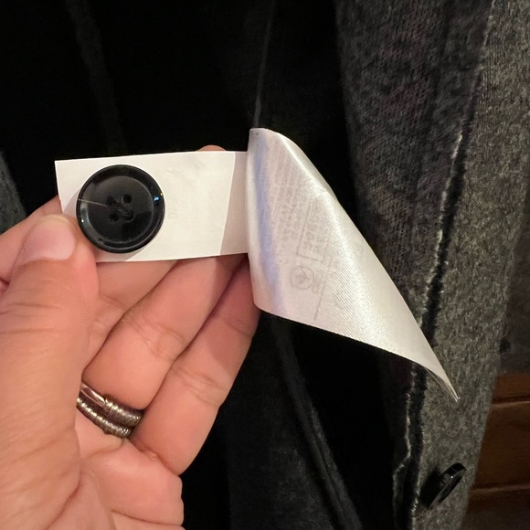 NWT Banana Republic Wool Blend Textured Boyfriend Blazer Sz 8P - Picture 13 of 14